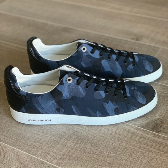 Louis Vuitton Front Row Blue Camo 